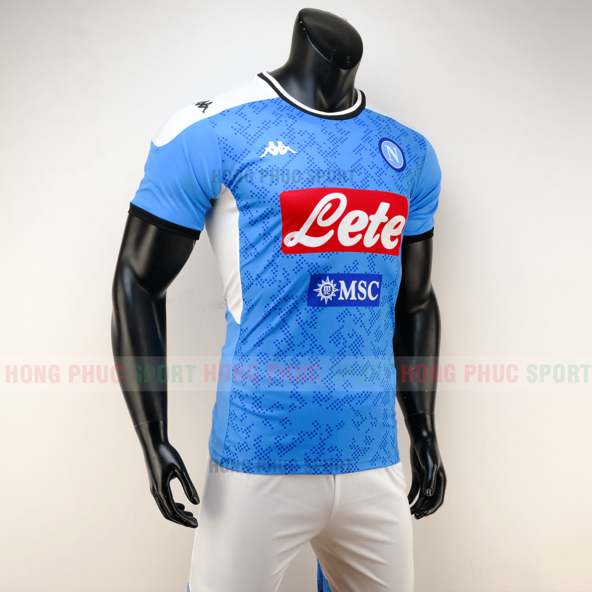 Áo bóng đá Napoli sân nhà 2019 2020 màu xanh lam Áo bóng đá Napoli sân nhà 2019 2020 màu xanh lam