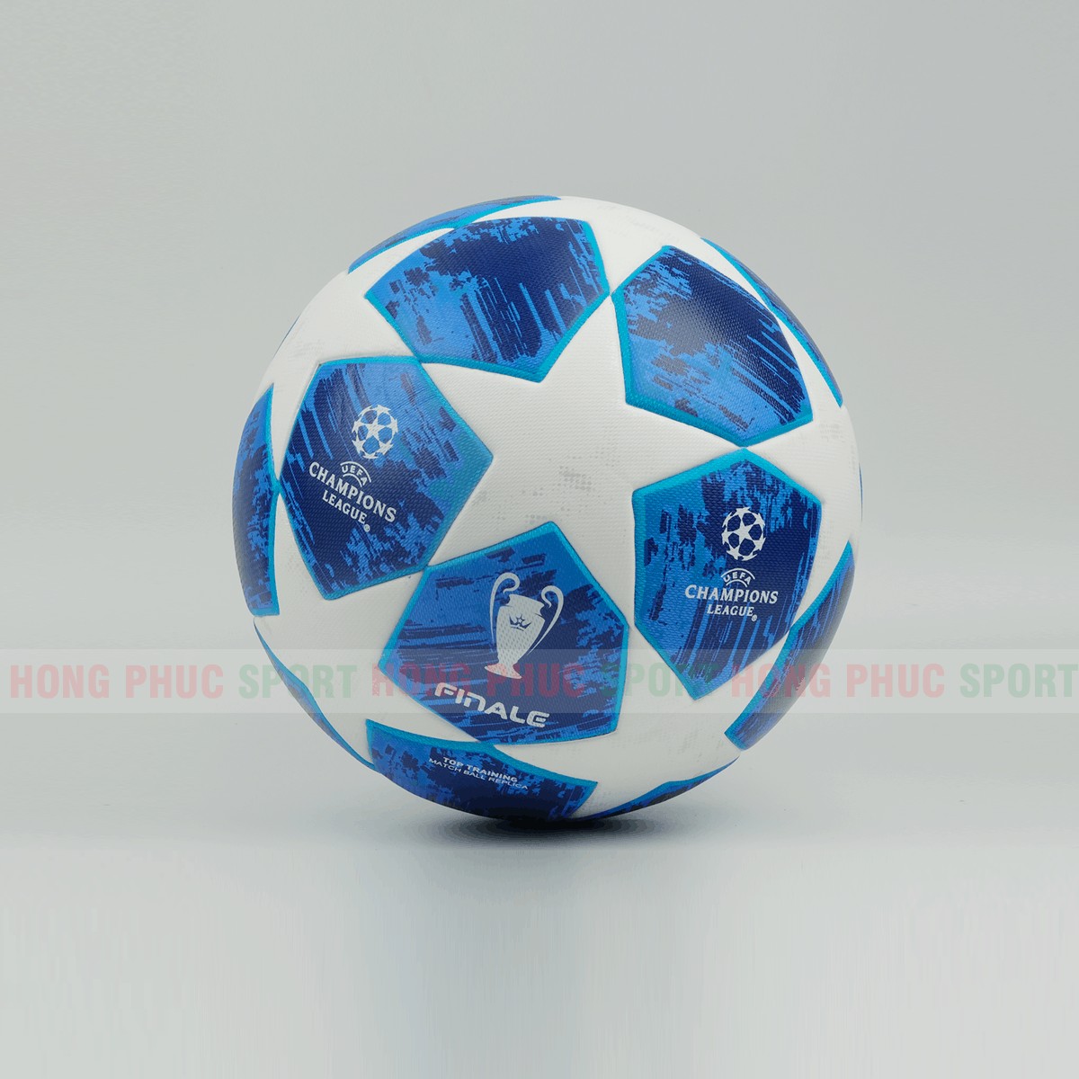 BÓNG ĐÁ UEFA CHAMPIONS LEAGUE 2019 XANH mẫu 3 Tặng Kim Bơm