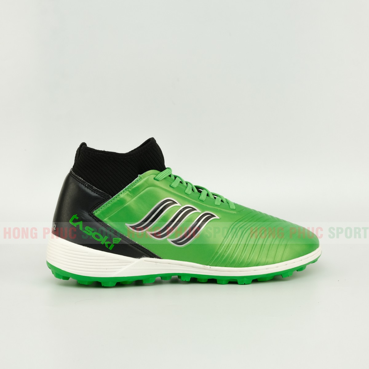 Giày đá bóng cao cổ sân cỏ nhân tạo TASOKI 2019 màu xanh Giày đá bóng cao cổ sân cỏ nhân tạo TASOKI 2019 màu xanh