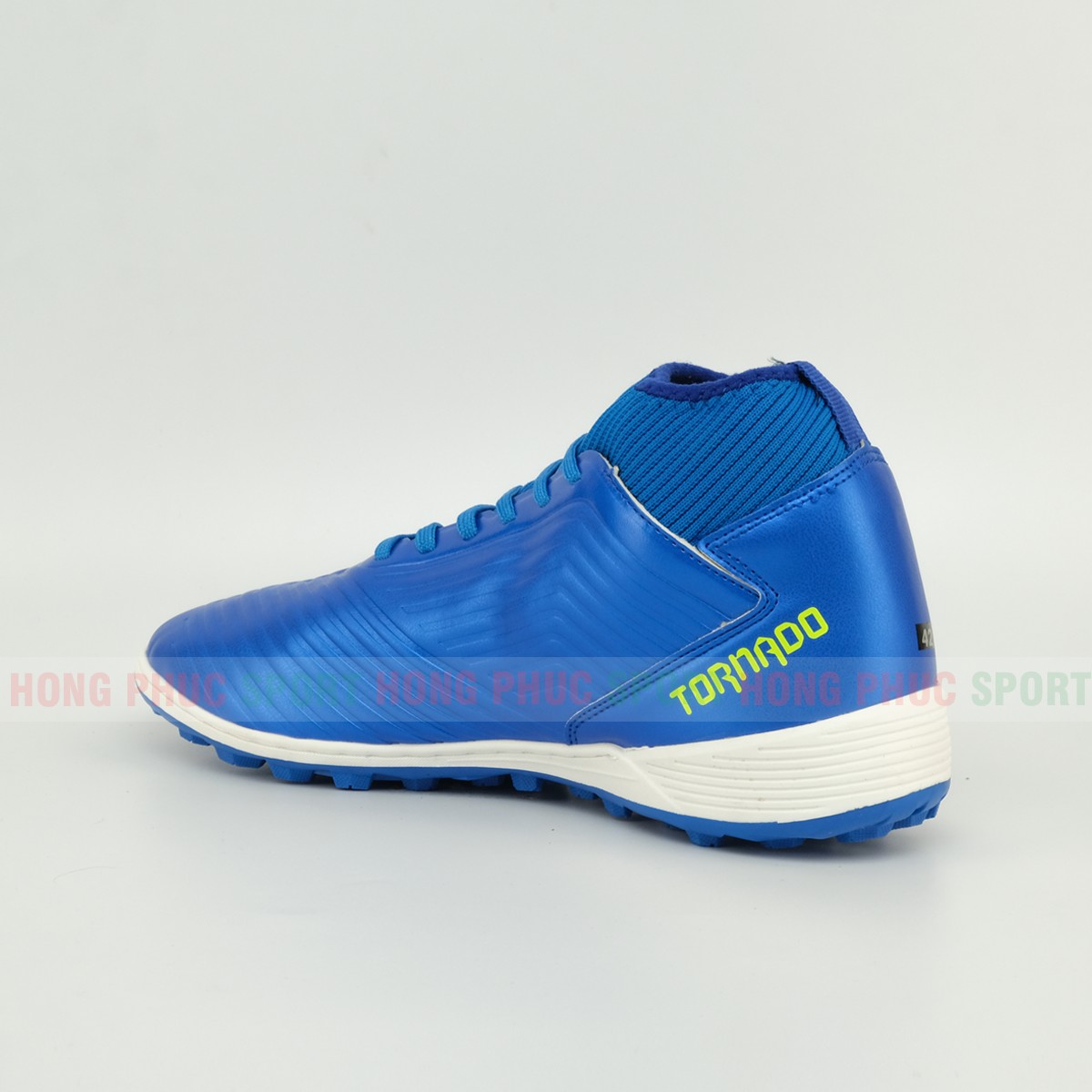Giày đá bóng cao cổ sân cỏ nhân tạo TASOKI 2019 màu xanh lam Giày đá bóng cao cổ sân cỏ nhân tạo TASOKI 2019 màu xanh lam