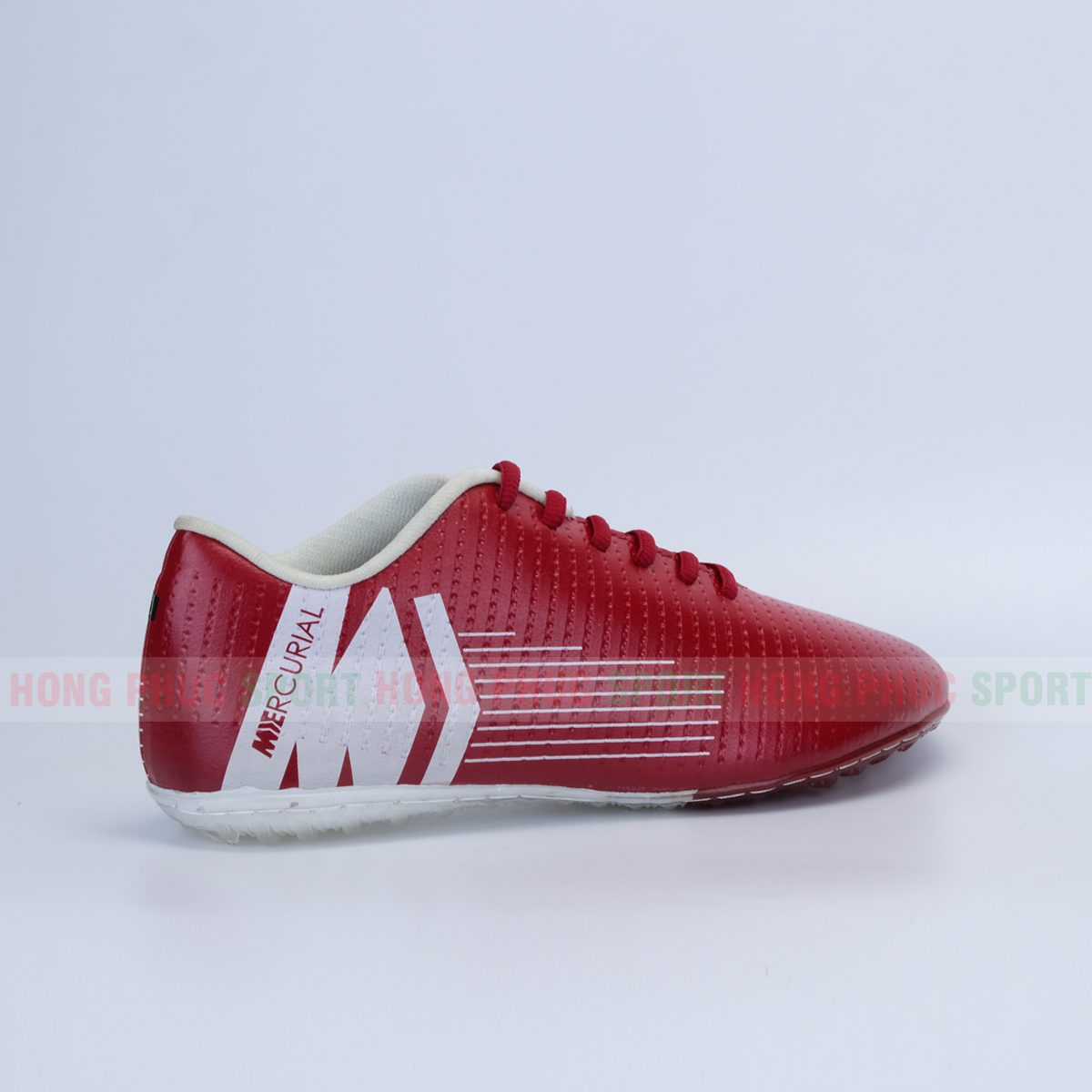 GIÀY ĐÁ BÓNG ĐÃ KHÂU FULL ĐẾ MERCURIAL MÀU ĐỎ ĐẾ TRẮNG GIÀY ĐÁ BÓNG ĐÃ KHÂU FULL ĐẾ MERCURIAL MÀU ĐỎ ĐẾ TRẮNG