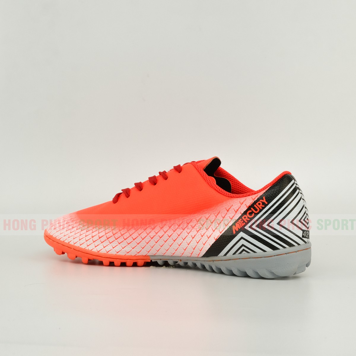 GIÀY ĐÁ BÓNG MERCURIAL NT200 KHÂU FULL ĐẾ MÀU CAM