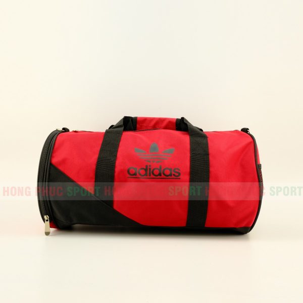Túi trống thể thao Adidas cao cấp có ngăn đựng giày màu đỏ
