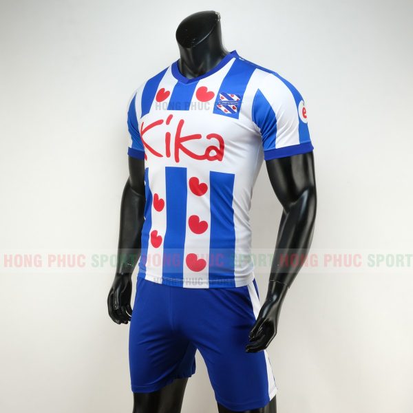 Áo bóng đá Heerenveen 2019 2020 màu trắng xanh