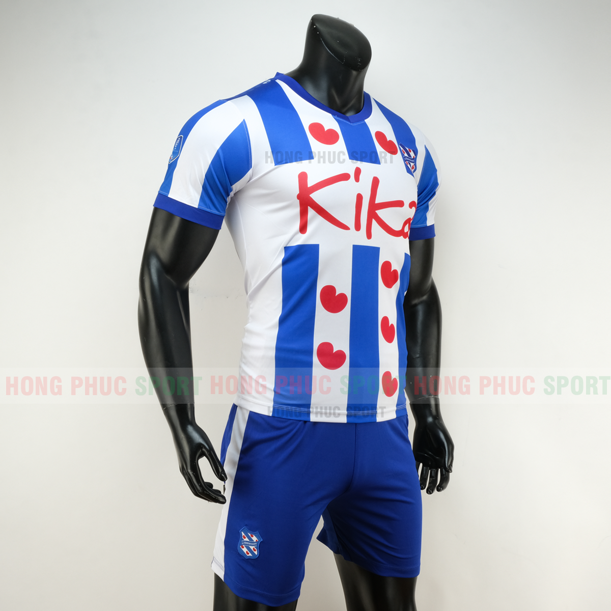 Áo bóng đá Heerenveen 2019 2020 màu trắng xanh