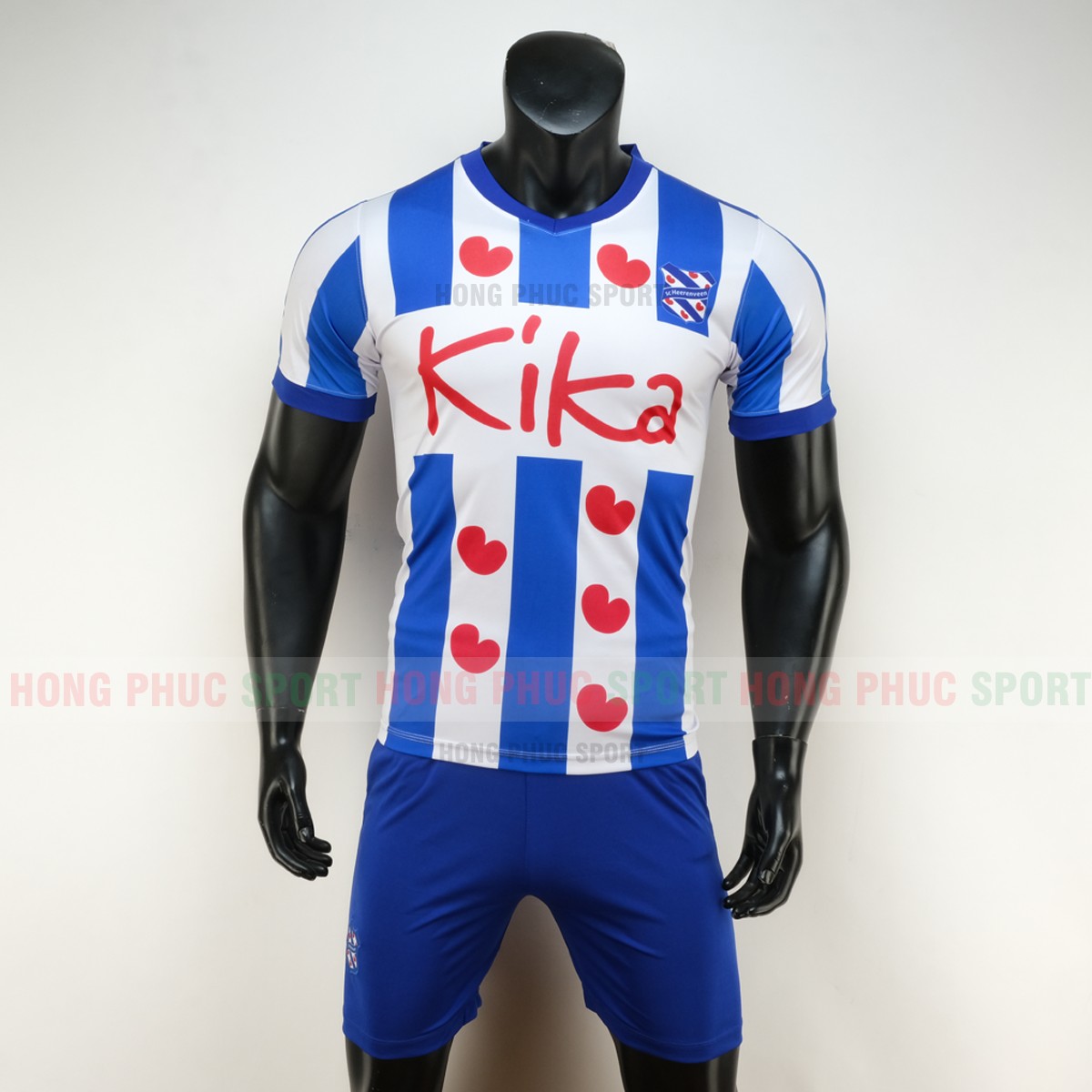 Áo bóng đá Heerenveen sân nhà 2019 2020 màu trắng xanh