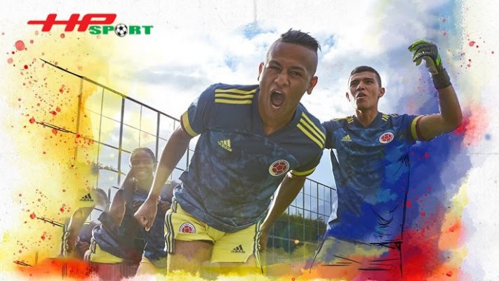 Áo bóng đá Colombia sân khách Copa America 2020