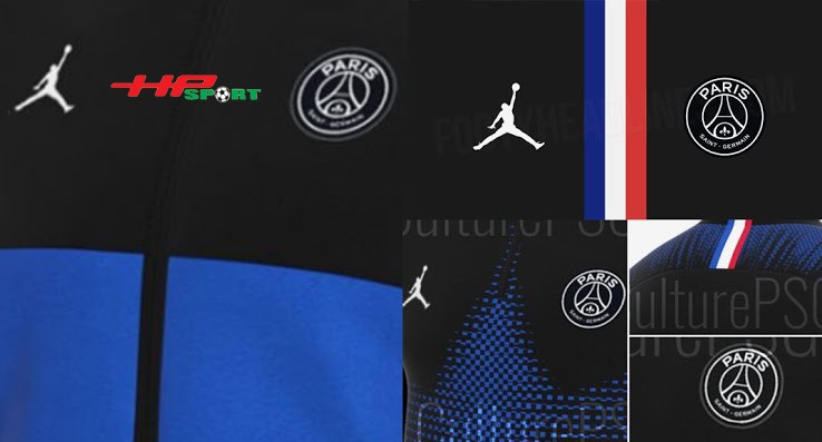 Logo Jordan nằm trên mẫu áo thứ tư PSG 2019 2020