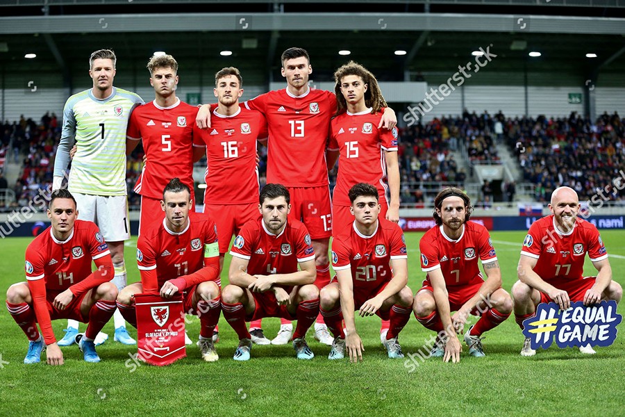 Đội hình xứ Wales tham dự VCK Euro 2020