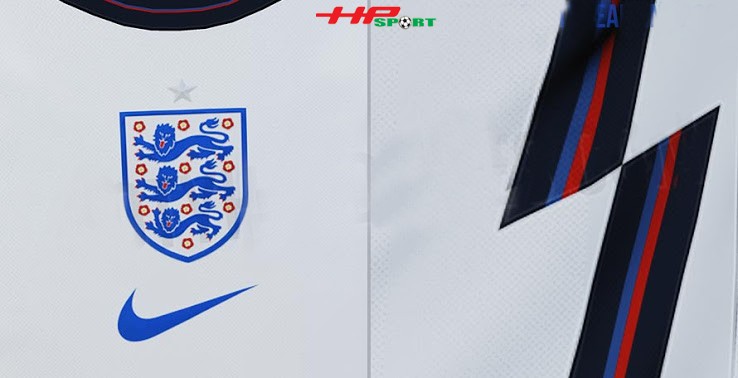 Thông tin áo bóng đá đội tuyển Anh sân nhà Euro 2021 màu trắng