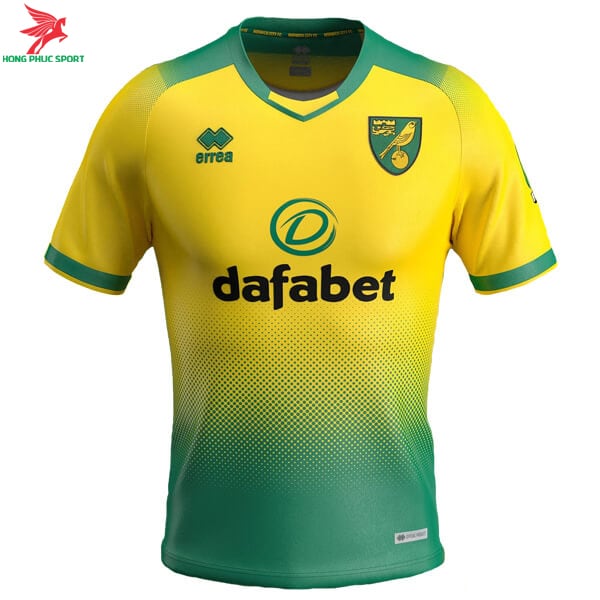 Hình ảnh mẫu áo Norwich City 2020 Hình ảnh mẫu áo Norwich City 2020