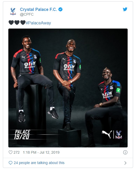 Fan Crystal Palace bình chọn cho đội bóng trên Twitter Fan Crystal Palace bình chọn cho đội bóng trên Twitter