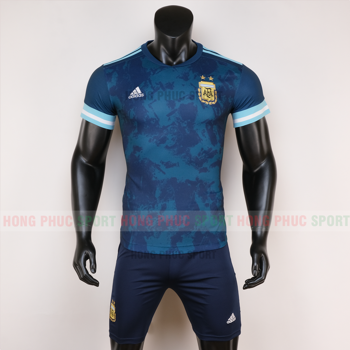 Áo bóng đá Argentina sân khách 2020 màu xanh dương Áo bóng đá Argentina sân khách 2020 màu xanh dương