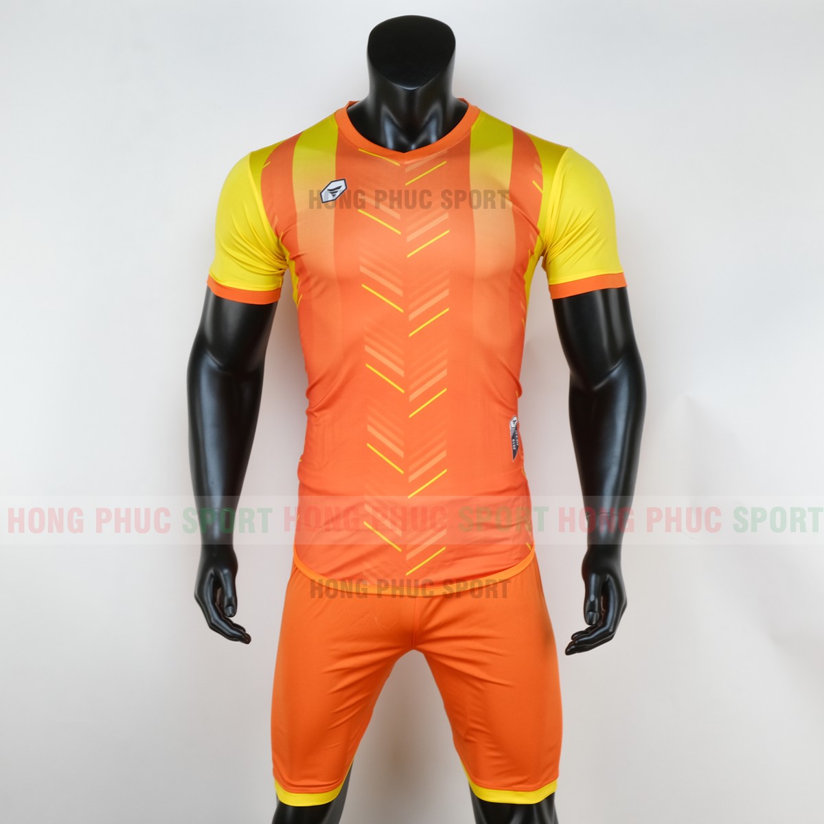 Mẫu áo bóng đá không logo DEEP 2020 màu cam tự thiết kế Mẫu áo bóng đá không logo DEEP 2020 màu cam tự thiết kế