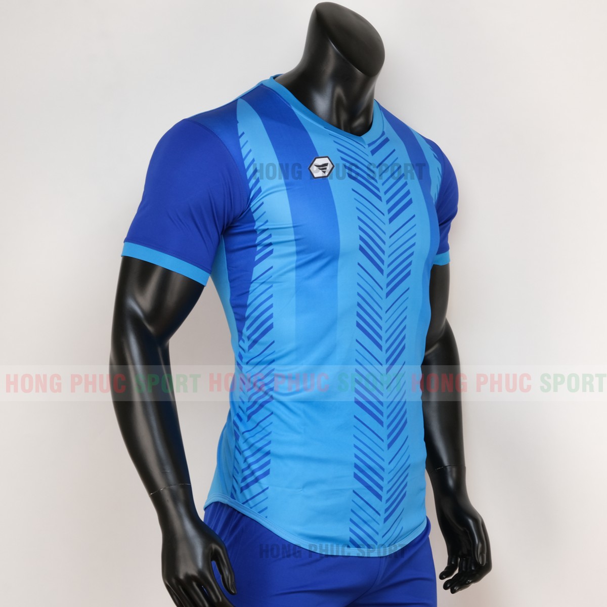 ao-bong-da-khong-lo-deep-mau-xanh-bich-2 Áo bóng đá không logo deep màu xanh bích 2