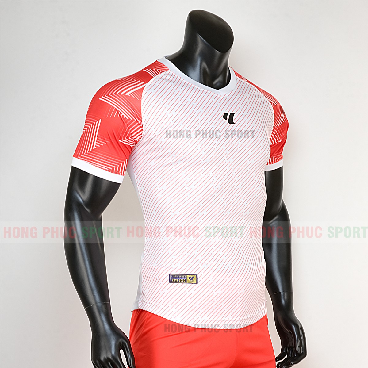 ao-bong-da-khong-logo-lidas-wariors-trang-cam-1 Áo bóng đá không logo Lidas wariors trắng cam 6