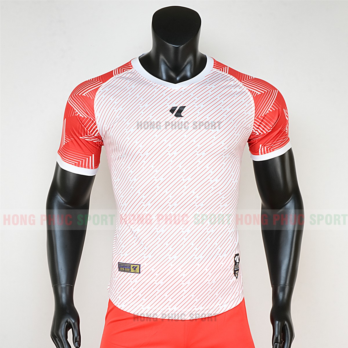 ao-bong-da-khong-logo-lidas-wariors-trang-cam-5 Áo bóng đá không logo Lidas wariors trắng cam 2