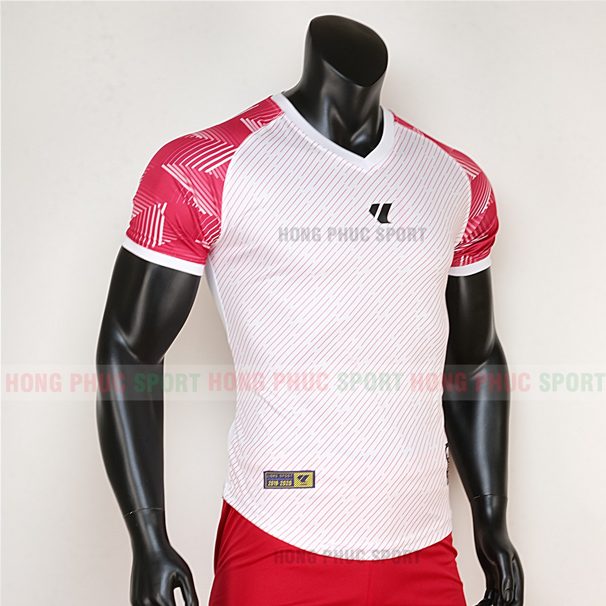 ao-bong-da-khong-logo-lidas-wariors-trang-do-1 Áo bóng đá không logo Lidas wariors trắng đỏ 5