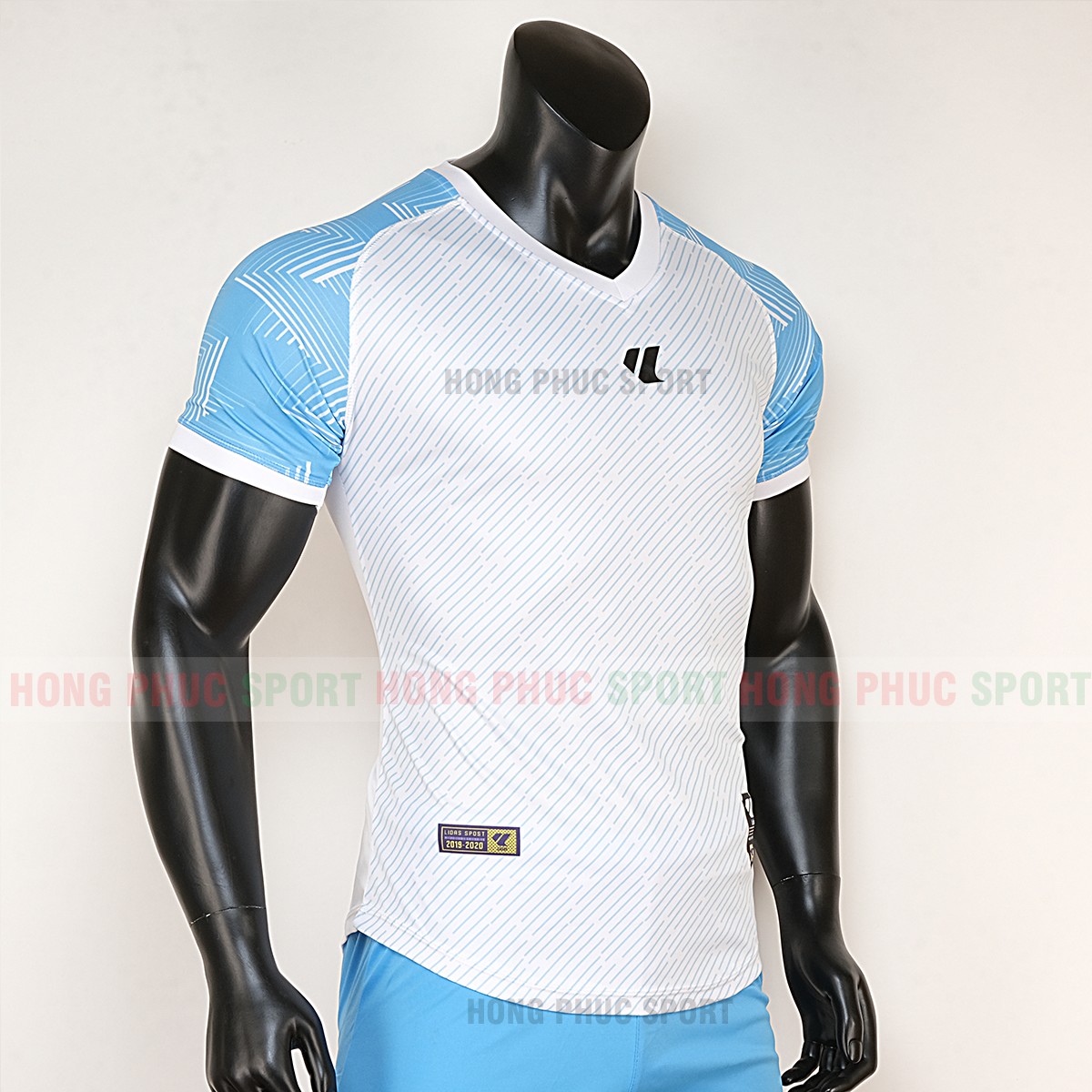 ao-bong-da-khong-logo-lidas-wariors-trang-xanh-bich-1 Áo bóng đá không logo Lidas wariors trắng xanh bích 5