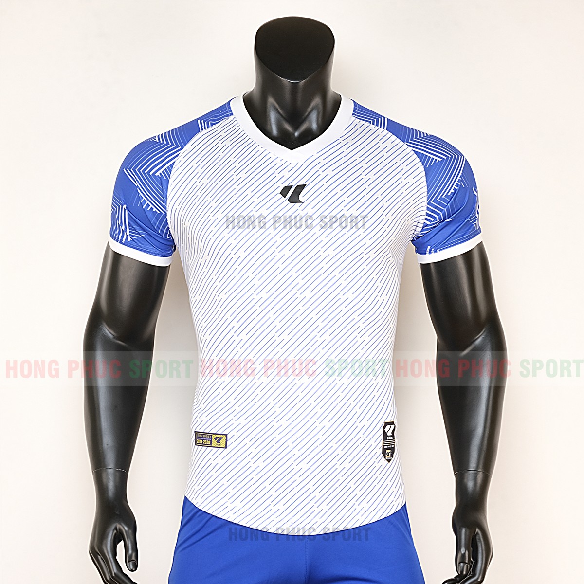 ao-bong-da-khong-logo-lidas-wariors-trang-xanh-duong-5 Áo bóng đá không logo Lidas wariors trắng xanh dương 1