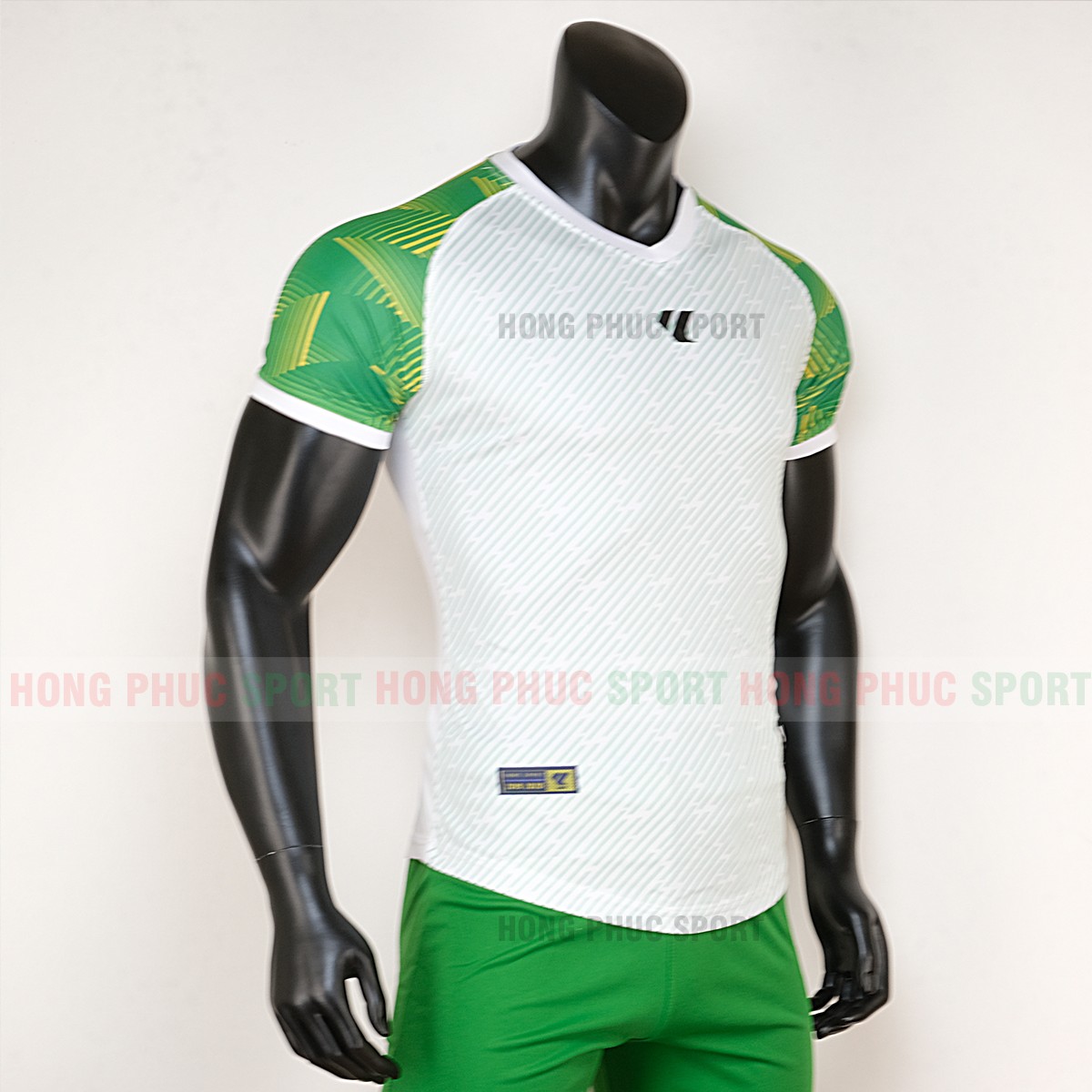 ao-bong-da-khong-logo-lidas-wariors-trang-xanh-la-4 Áo bóng đá không logo Lidas wariors trắng xanh lá 2