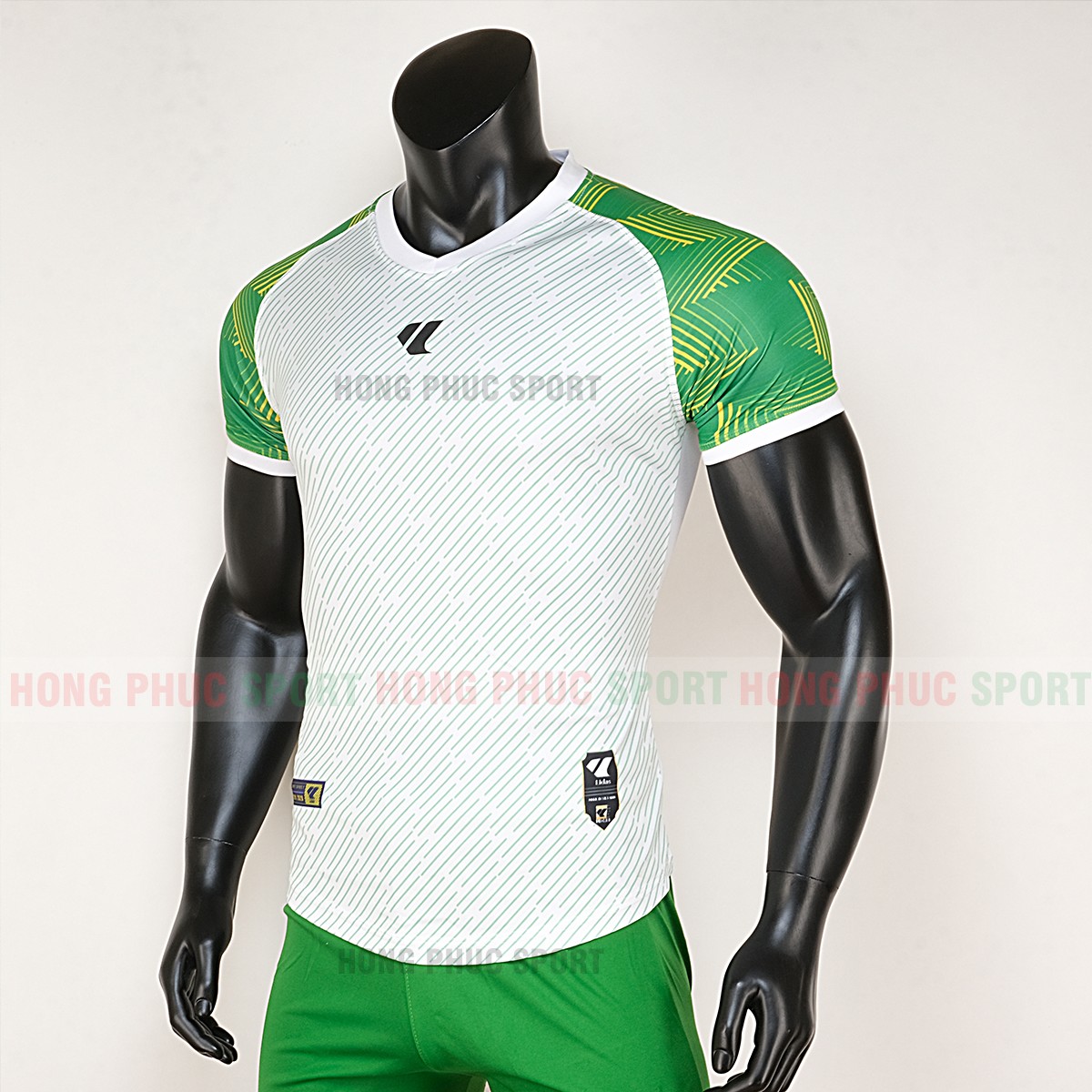 ao-bong-da-khong-logo-lidas-wariors-trang-xanh-la-5 Áo bóng đá không logo Lidas wariors trắng xanh lá 1