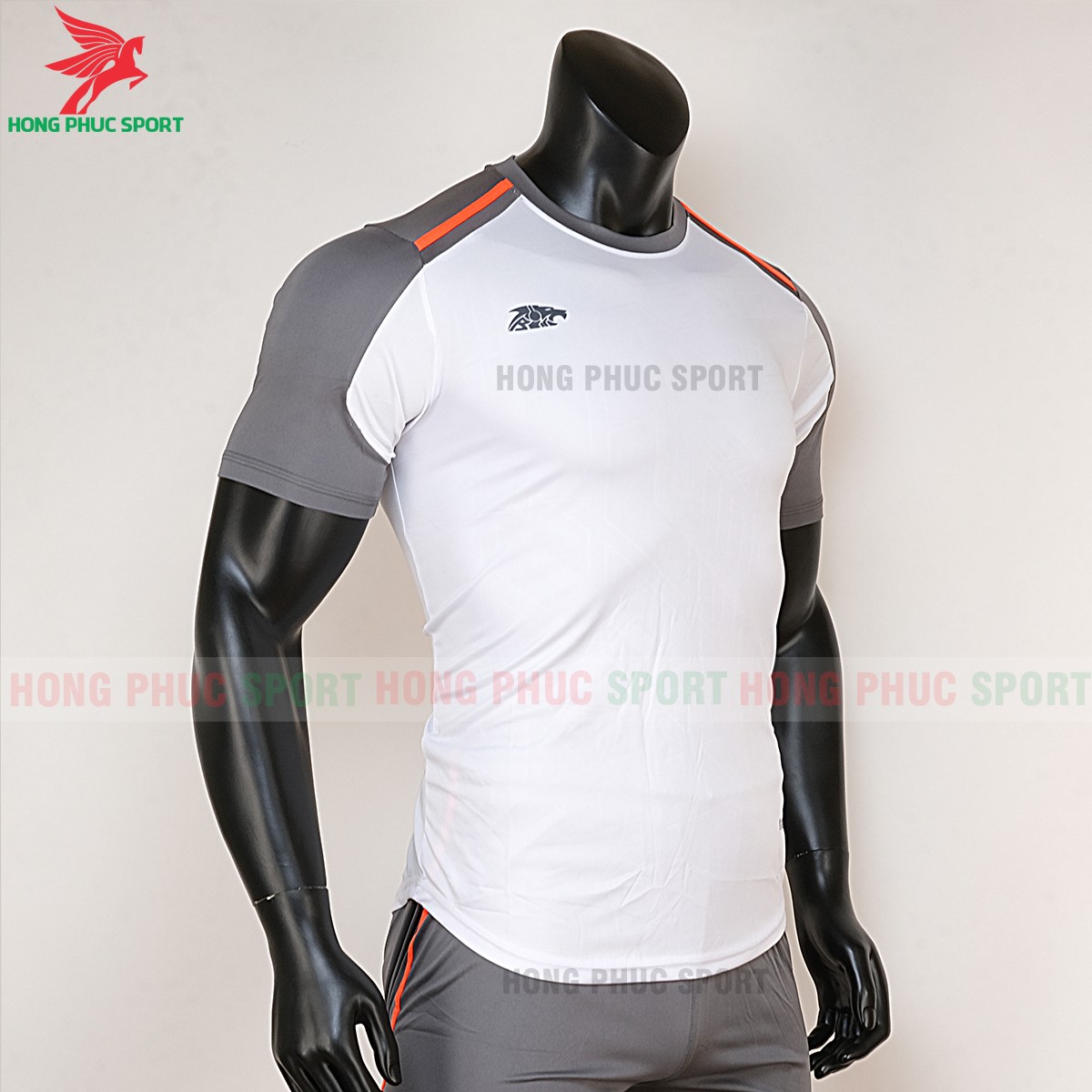 Áo bóng đá không logo Riki Shaman trắng 5