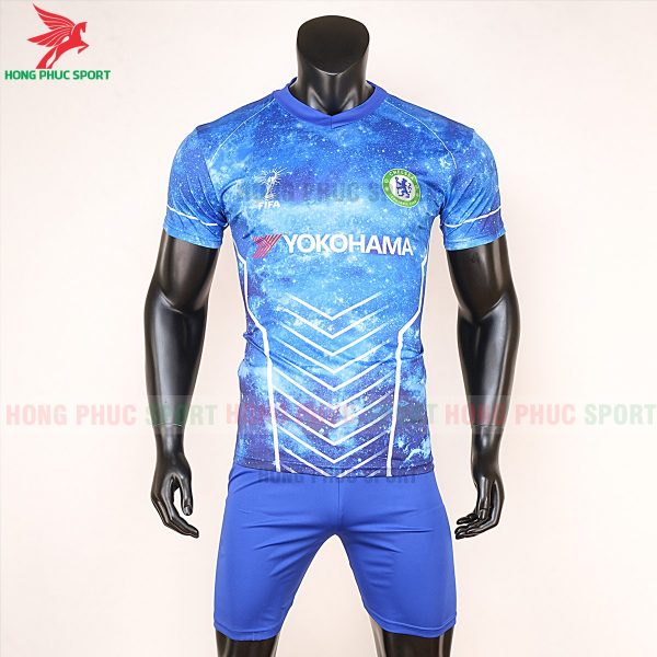 áo đấu tập Chelsea 2020 màu xanh dương 4