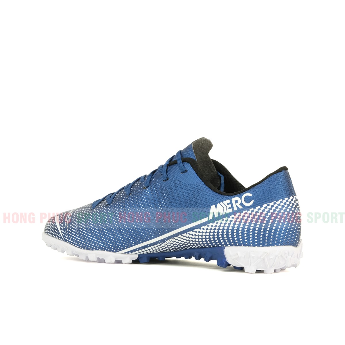 Giày bóng đá Mercurial Vapor 13 màu trắng xanh dương 2
