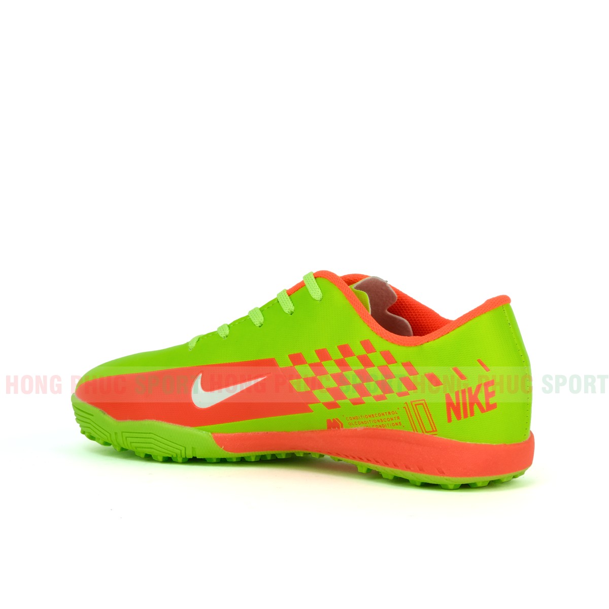 giày đá bóng trẻ em nike màu xanh lá 2