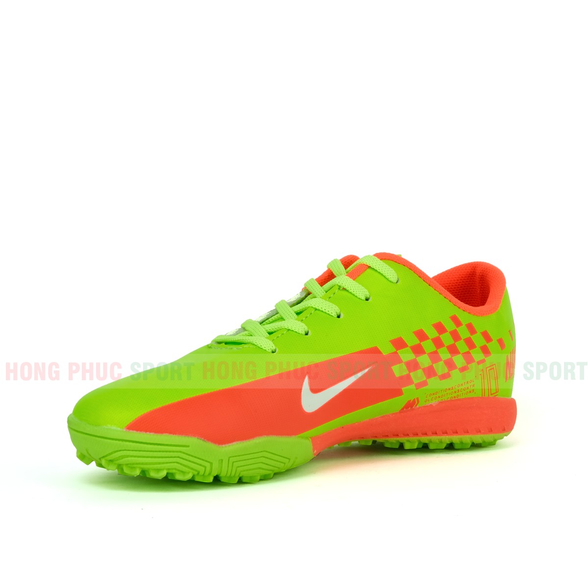 giày đá bóng trẻ em nike màu xanh lá 1