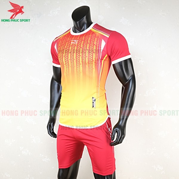 Áo bóng đá không logo Keep Fly Magic đỏ vàng 2