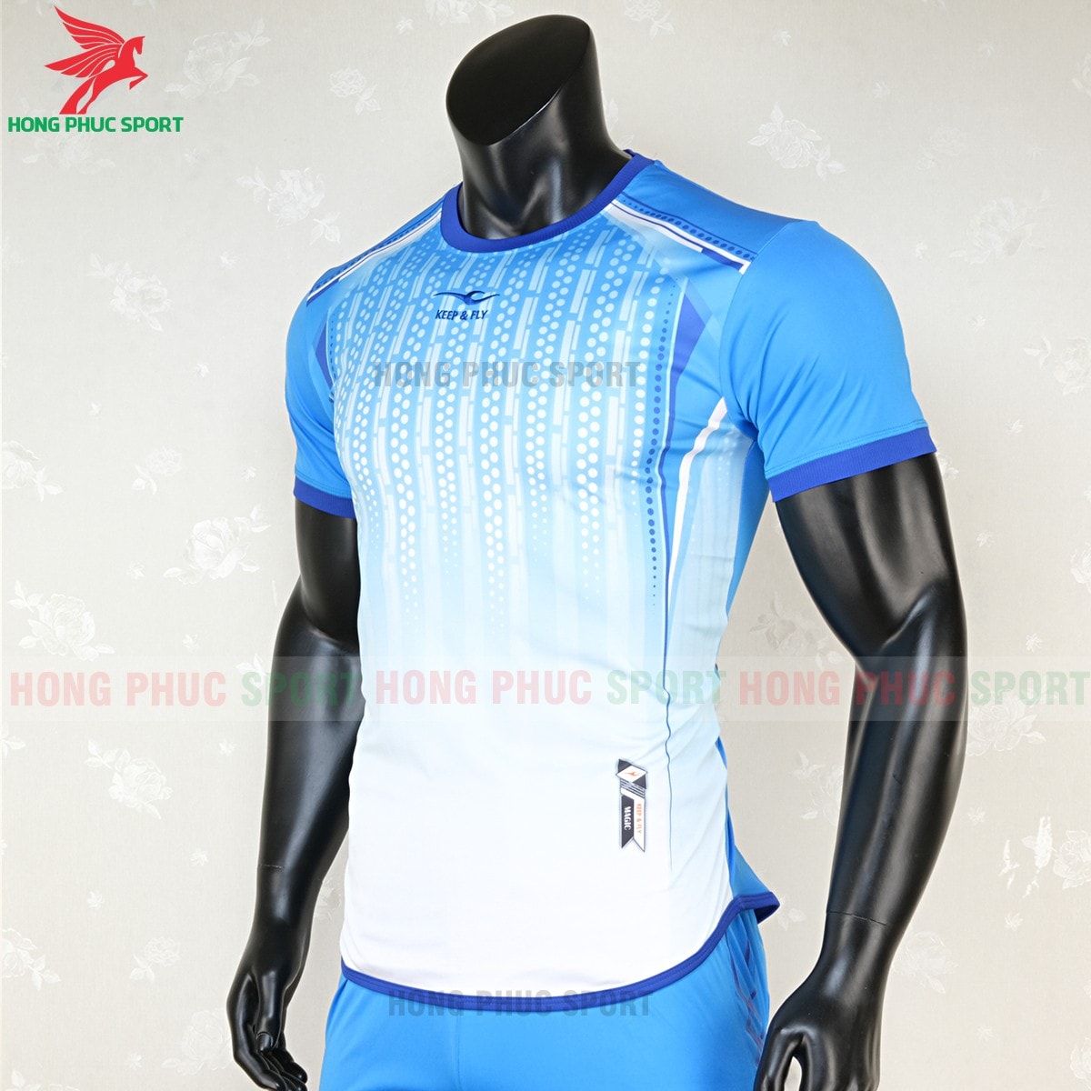 ao-bong-da-khong-logo-keep-fly-magic-xanh-ngoc-3 Áo bóng đá không logo Keep Fly Magic xanh ngọc 2