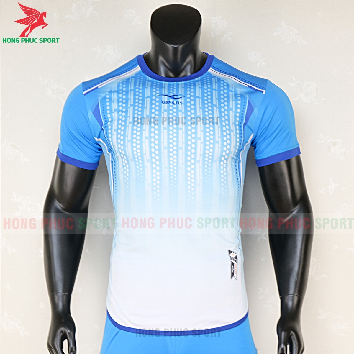 ao-bong-da-khong-logo-keep-fly-magic-xanh-ngoc-4 Áo bóng đá không logo Keep Fly Magic xanh ngọc 1