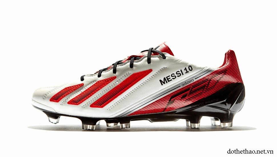 Miadidas F50 Adizero Messi “White/Black/Vivid Red” – 2012/13