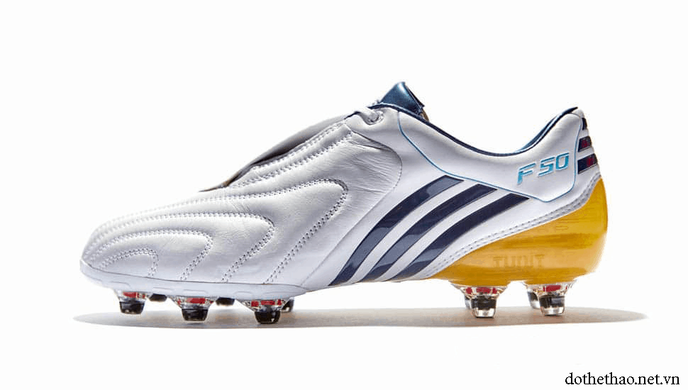 F50i TUNIT Messi “White/Navy/Gold” – 2009/10 