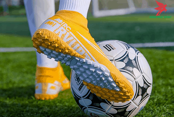 GIÀY ĐÁ BÓNG CỔ CAO MERCURIAL SUPERFLY VII 2020 TF YELLOW-2