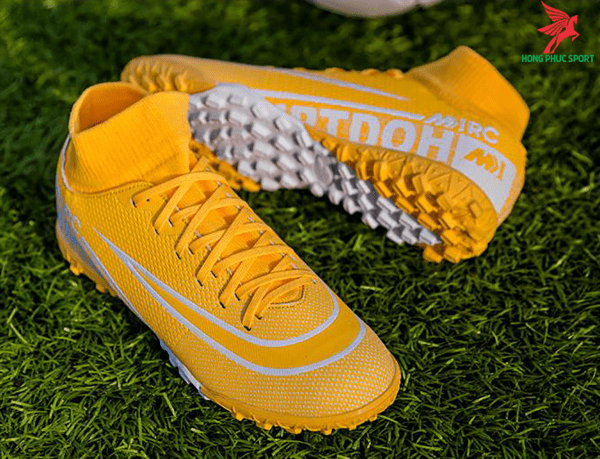 GIÀY ĐÁ BÓNG CỔ CAO MERCURIAL SUPERFLY VII 2020 TF YELLOW-3