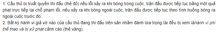 17 luật bóng đá 7 người 2019 - cách xử lý phạm lỗi