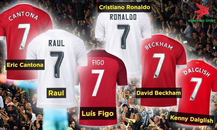 Số 7 là số áo đẹp tuyệt vời nhất nhập soccer - tham khảo Fans