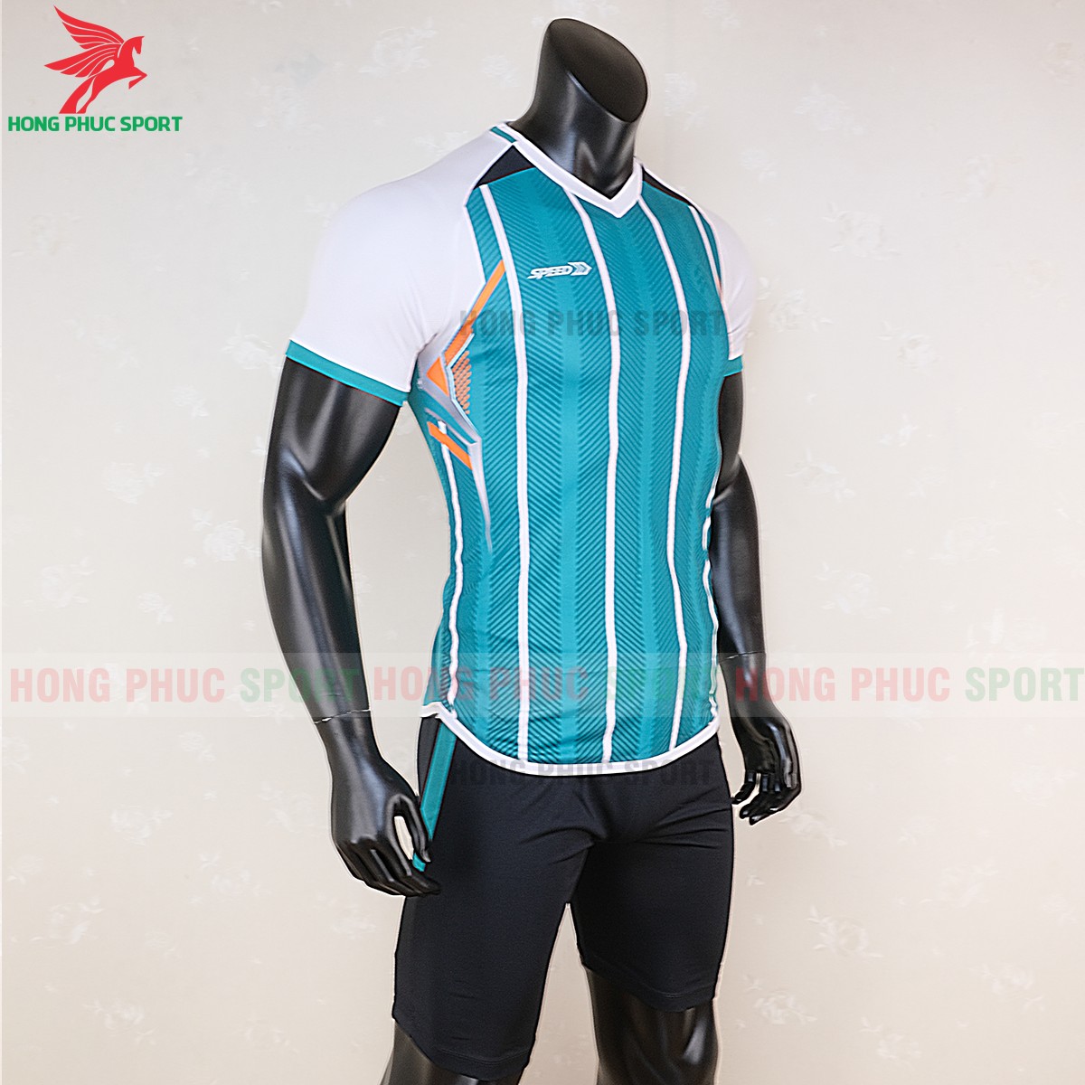 Áo Speed Destroy xanh ngọc thiết kế trống trước sau và vai áo Áo Speed Destroy xanh ngọc thiết kế trống trước sau và vai áo