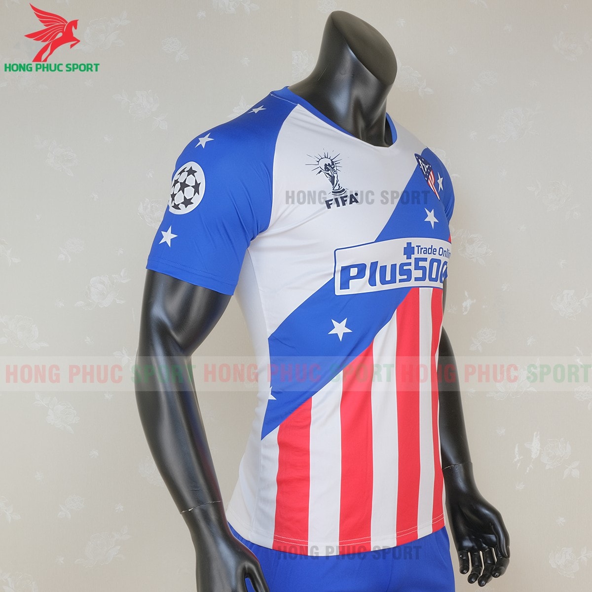 Áo bóng đá Atletico Madrid 2020 2021 phiên bản fan 2