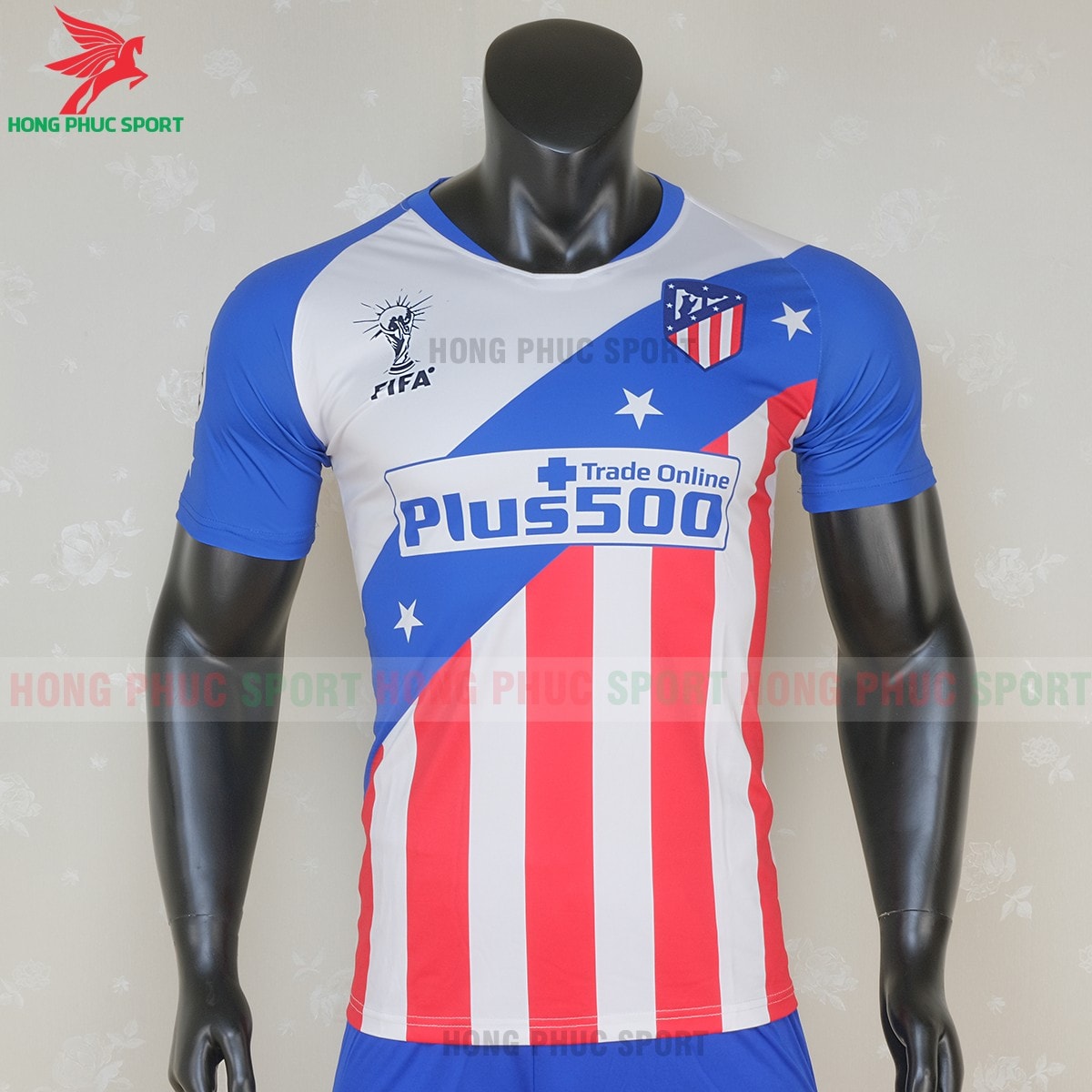 Áo bóng đá Atletico Madrid 2020 2021 phiên bản fan 5.