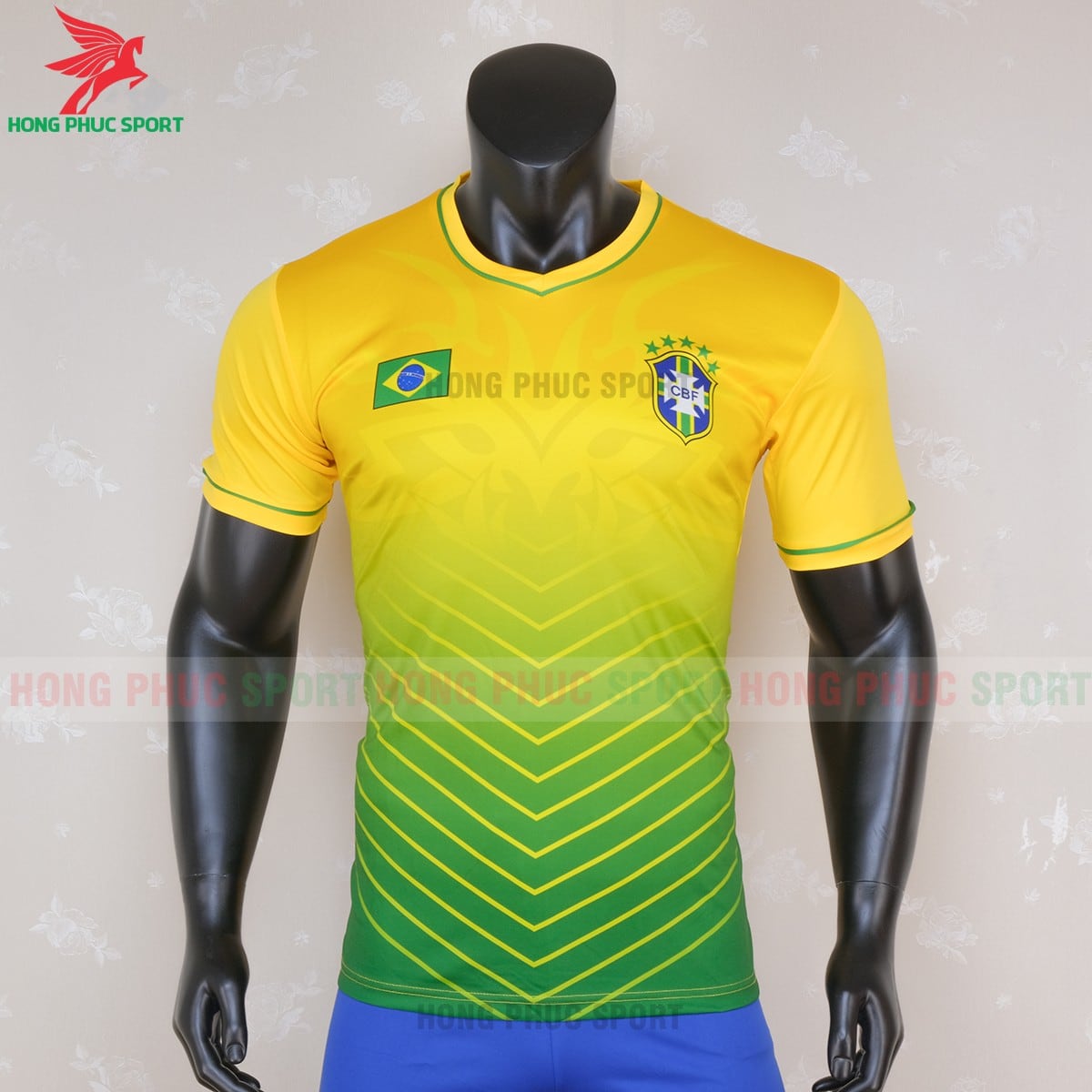 Áo tuyển Brazil 2020 phiên bản fan 5 Áo tuyển Brazil 2020 phiên bản fan 5