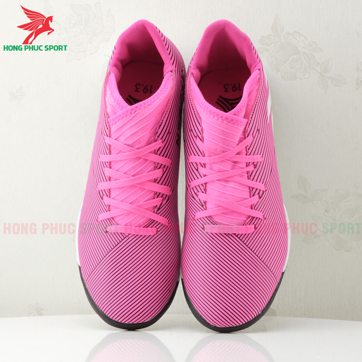 giày đá bóng nemeziz 19.3 đế TF màu hồng-6