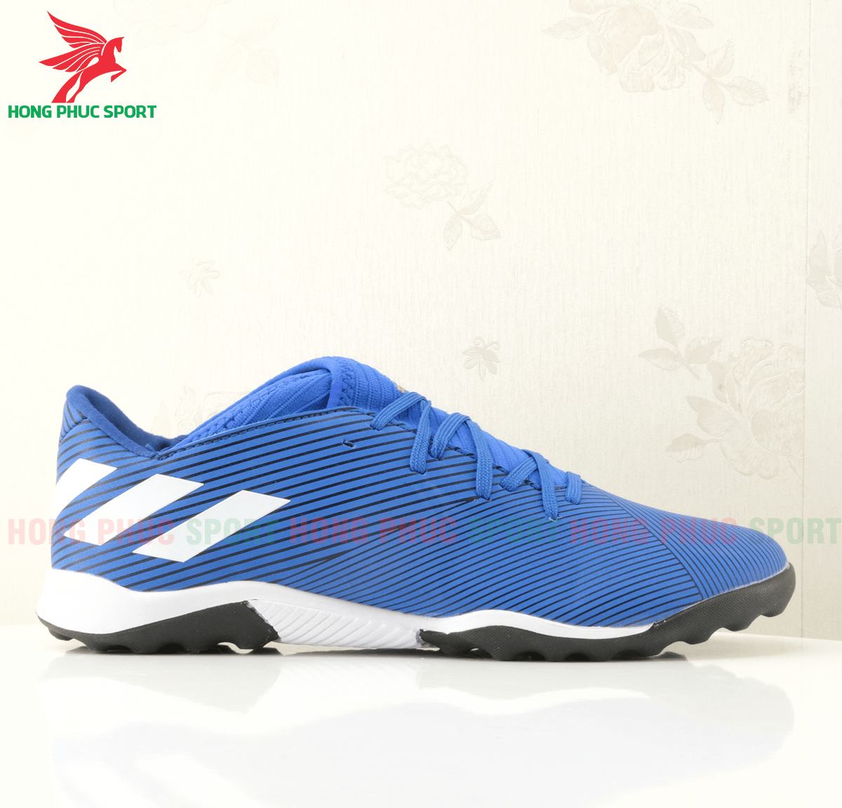 giày đá bóng nemeziz 19.3 đế TF màu xanh-1 giày đá bóng nemeziz 19.3 đế TF màu xanh-1