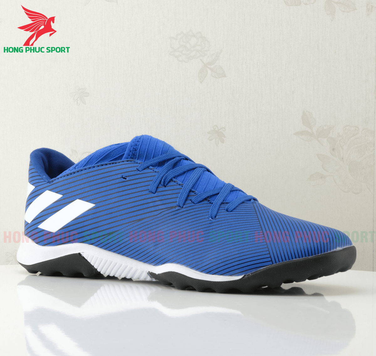 giày đá bóng nemeziz 19.3 đế TF màu xanh-2 giày đá bóng nemeziz 19.3 đế TF màu xanh-2