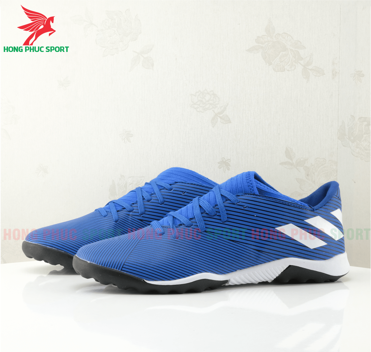 giày đá bóng nemeziz 19.3 đế TF màu xanh-5 giày đá bóng nemeziz 19.3 đế TF màu xanh-5