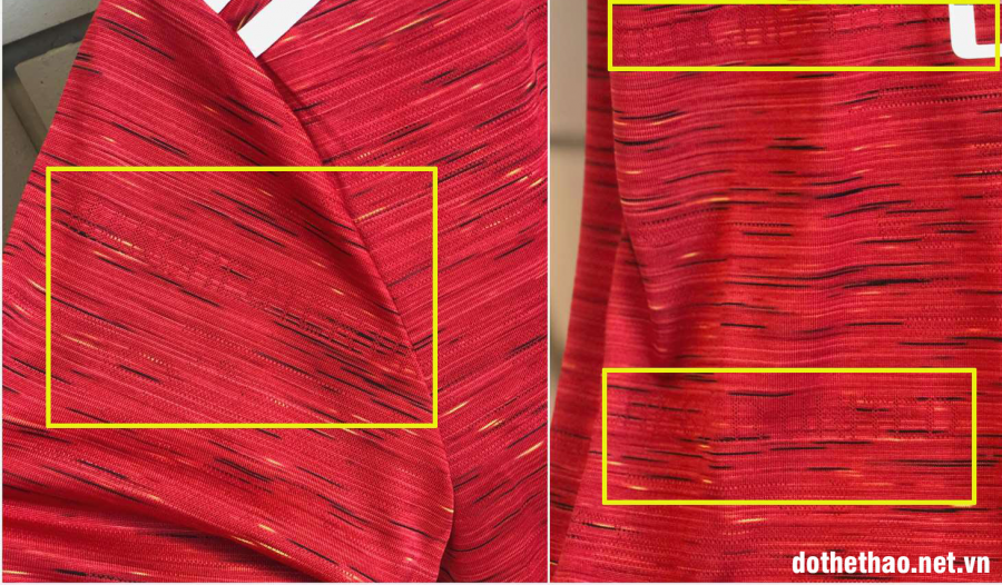 Tên câu lạc bộ được thiết kế như một họa tiết trên tay áo