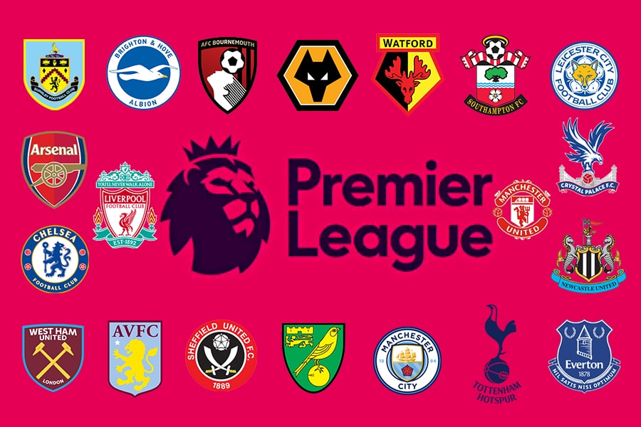 Hình ảnh logo các câu lạc bộ bóng đá ngoại hạng anh Đẹp và mới nhất năm 2024